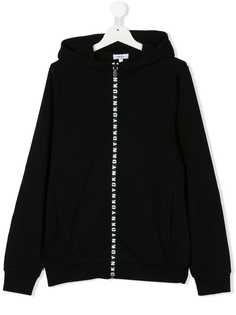 Dkny Kids TEEN logo zip hoodie