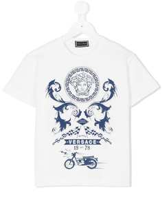 Young Versace футболка с принтом Medusa