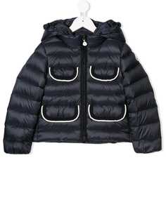 Moncler Kids hooded padded jacket