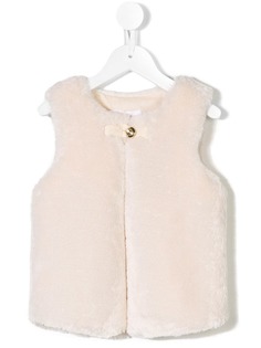 Chloé Kids жилет из искусственного меха