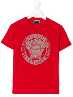 Young Versace Medusa logo T-shirt