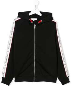 Givenchy Kids толстовка с капюшоном и логотипом