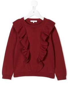 Chloé Kids свитер с оборками