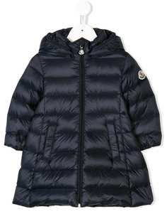 Moncler Kids пальто-пуховик с капюшоном