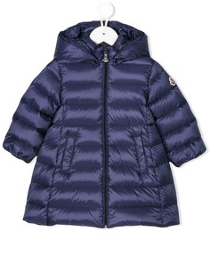 Moncler Kids пуховик с капюшоном