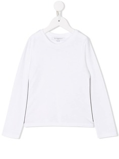 Givenchy Kids contrast trimming top