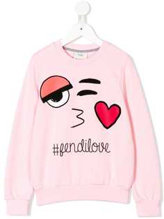Fendi Kids толстовка FendiLove