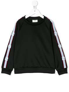 Fendi Kids толстовка с логотипом