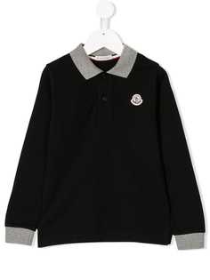 Moncler Kids logo polo shirt