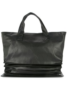 Yohji Yamamoto сумка-тоут плиссированного дизайна