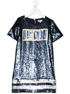 Tommy Hilfiger Junior платье Icon с пайетками