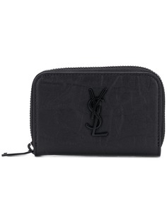 Saint Laurent кошелек с бляшкой с логотипом