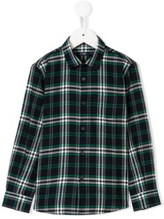 Il Gufo рубашка в клетку с застежкой на пуговицы