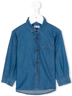 Il Gufo джинсовая рубашка с нагрудным карманом
