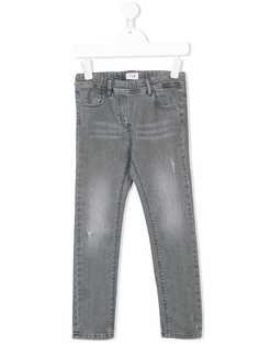 Il Gufo джинсы узкого кроя с выцветшим эффектом