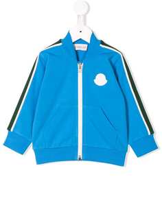 Moncler Kids спортивная куртка с полосками
