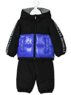 Moncler Kids спортивный костюм с принтом логотипа