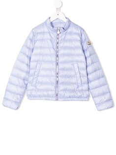 Moncler Kids пуховик с логотипом