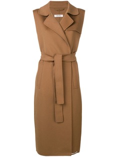 S Max Mara удлиненный жилет Laura