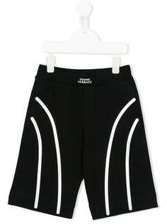 Young Versace полосатые шорты
