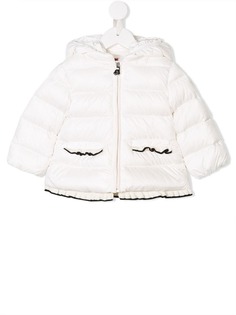 Moncler Kids пуховик с капюшоном