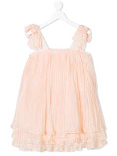 Chloé Kids плиссированное платье