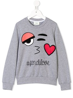 Fendi Kids толстовка FendiLove