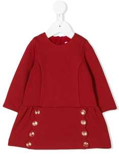 Chloé Kids платье с декоративными пуговицами