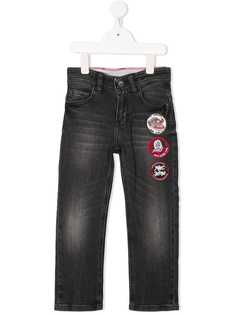 Little Marc Jacobs джинсы с нашивками