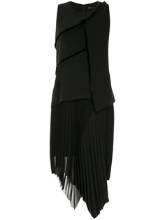 Muller Of Yoshiokubo Kielyr patchwork asymmetric dress
