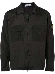 Stone Island куртка-рубашка с карманами