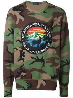 Polo Ralph Lauren толстовка с камуфляжным принтом