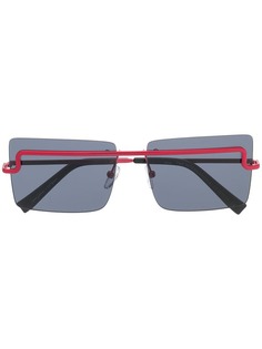 Le Specs квадратные солнцезащитные очки The International