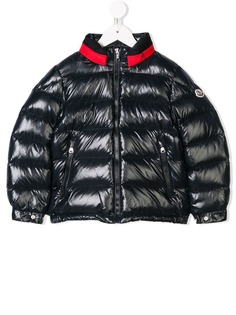 Moncler Kids пуховая куртка на молнии
