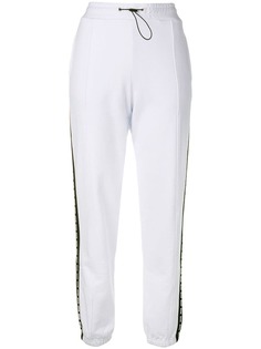 MSGM спортивные брюки с контрастными полосками