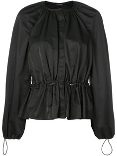 Josie Natori блузка с завязкой