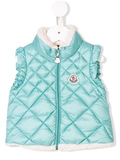 Moncler Kids стеганая жилетка