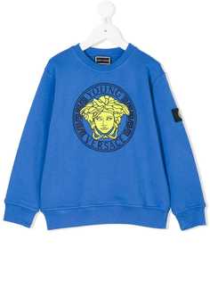 Young Versace толстовка с принтом Medusa