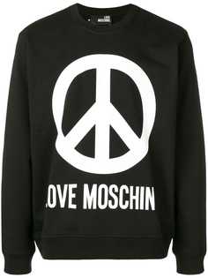 Love Moschino толстовка с логотипом