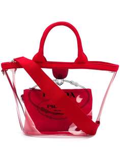 Prada PVC tote bag