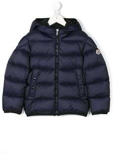 Moncler Kids пуховик с капюшоном