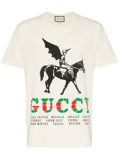 Gucci футболка в стиле оверсайз