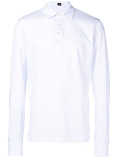 Mp Massimo Piombo рубашка-поло с длинными рукавами