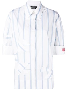 Calvin Klein 205W39nyc полосатая рубашка с короткими рукавами