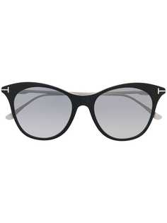 Tom Ford Eyewear солнцезащитные очки в круглой оправе