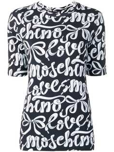 Love Moschino logo printed T-shirt