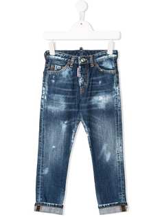 Dsquared2 Kids джинсы с выцветшим эффектом