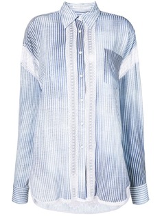 Ermanno Scervino рубашка с кружевными вставками