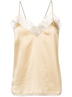 Iro топ без рукавов с кружевной отделкой