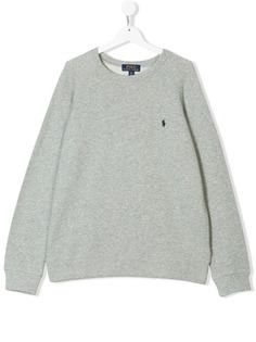 Ralph Lauren Kids толстовка с вышитым логотипом